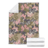 Butterfly Camouflage Fleece Blanket