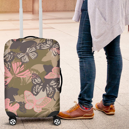 Butterfly camouflage Luggage Cover Protector