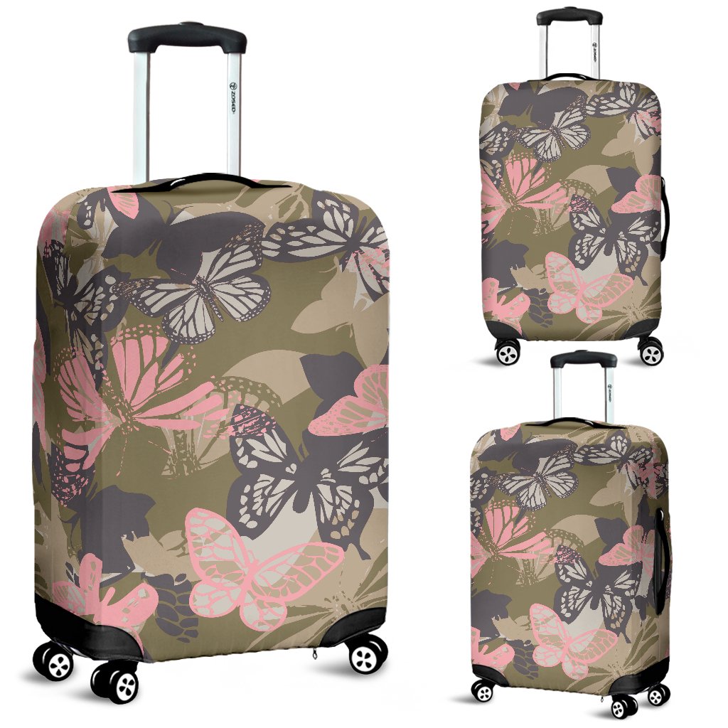 Butterfly camouflage Luggage Cover Protector