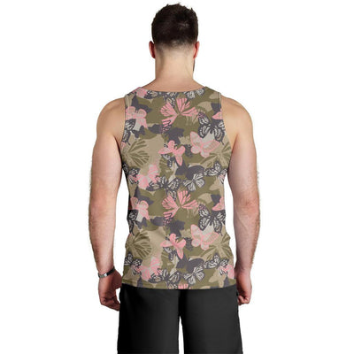 Butterfly camouflage Men Tank Top