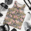 Butterfly camouflage Men Tank Top