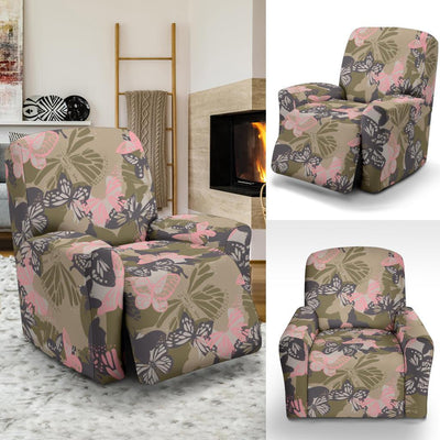 Butterfly camouflage Recliner Slipcover-JORJUNE.COM