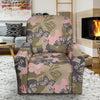 Butterfly camouflage Recliner Slipcover-JORJUNE.COM