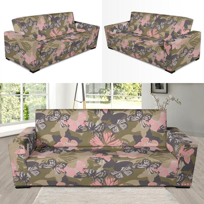 Butterfly camouflage Sofa Slipcover-JORJUNE.COM