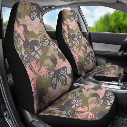 Butterfly camouflage Universal Fit Car Seat Covers