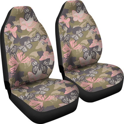 Butterfly camouflage Universal Fit Car Seat Covers