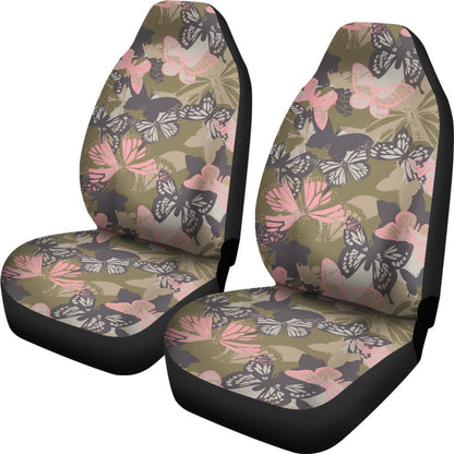Butterfly camouflage Universal Fit Car Seat Covers
