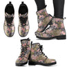 Butterfly Camouflage Women Leather Boots