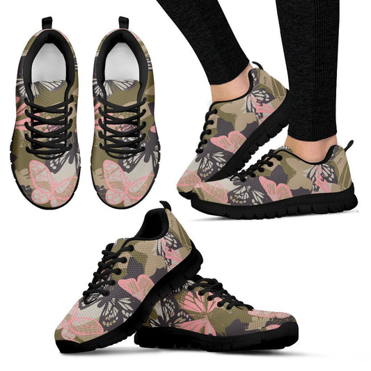 Butterfly camouflage Women Sneakers