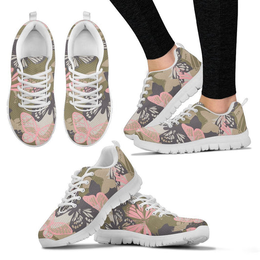 Butterfly camouflage Women Sneakers