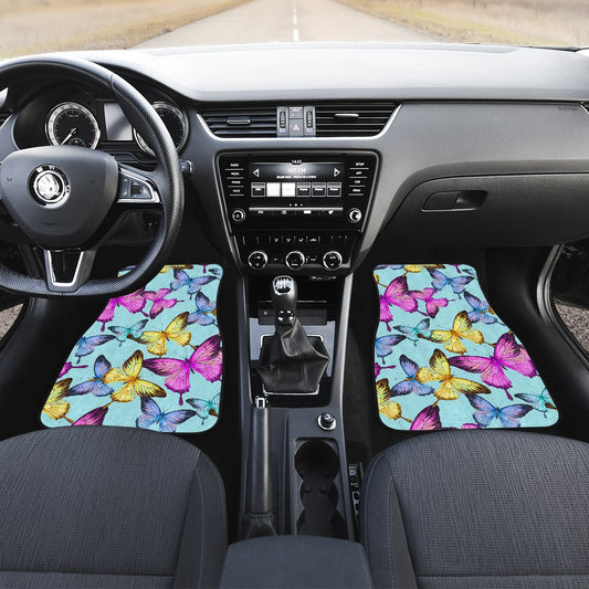 Butterfly Colorful Car Floor Mats
