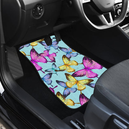 Butterfly Colorful Car Floor Mats