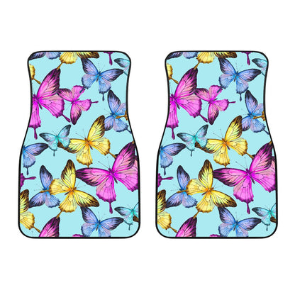 Butterfly Colorful Car Floor Mats