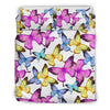 Butterfly Colorful Duvet Cover Bedding Set