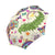 Butterfly Colorful Indian Style Automatic Foldable Umbrella