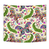 Butterfly Colorful Indian Style Tapestry