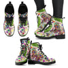 Butterfly Colorful Indian Style Women Leather Boots