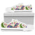 Butterfly Colorful Indian Style Women Low Top Shoes