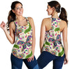Butterfly Colorful Indian Style Women Racerback Tank Top