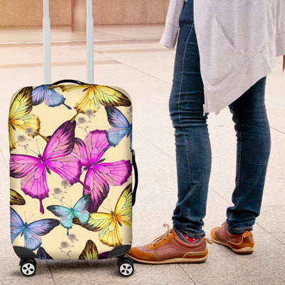 Butterfly Colorful Luggage Cover Protector
