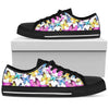 Butterfly Colorful Men Low Top Canvas Shoes