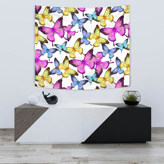 Butterfly Colorful Wall Tapestry