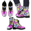 Butterfly Colorful Women & Men Leather Boots