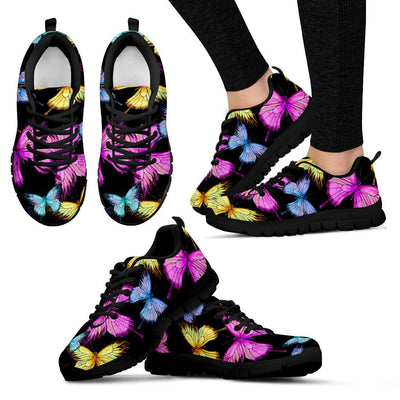 Butterfly Colorful Women Sneakers