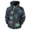 Butterfly Dragonfly All Over Zip Up Hoodie