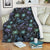 Butterfly Dragonfly Fleece Blanket