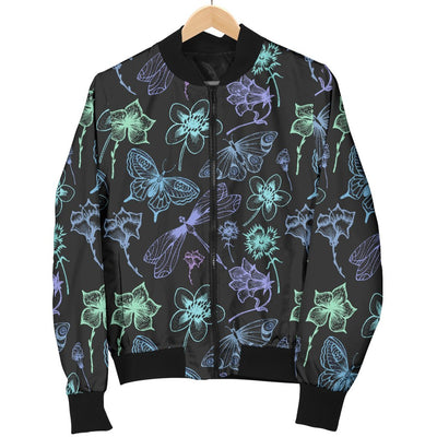 Butterfly Dragonfly Men Casual Bomber Jacket