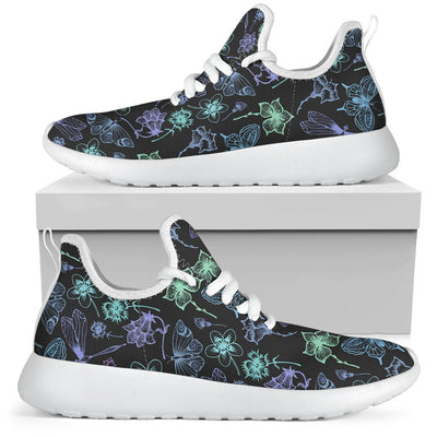 Butterfly Dragonfly Mesh Knit Sneakers Shoes
