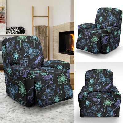 Butterfly Dragonfly Recliner Slipcover-JORJUNE.COM