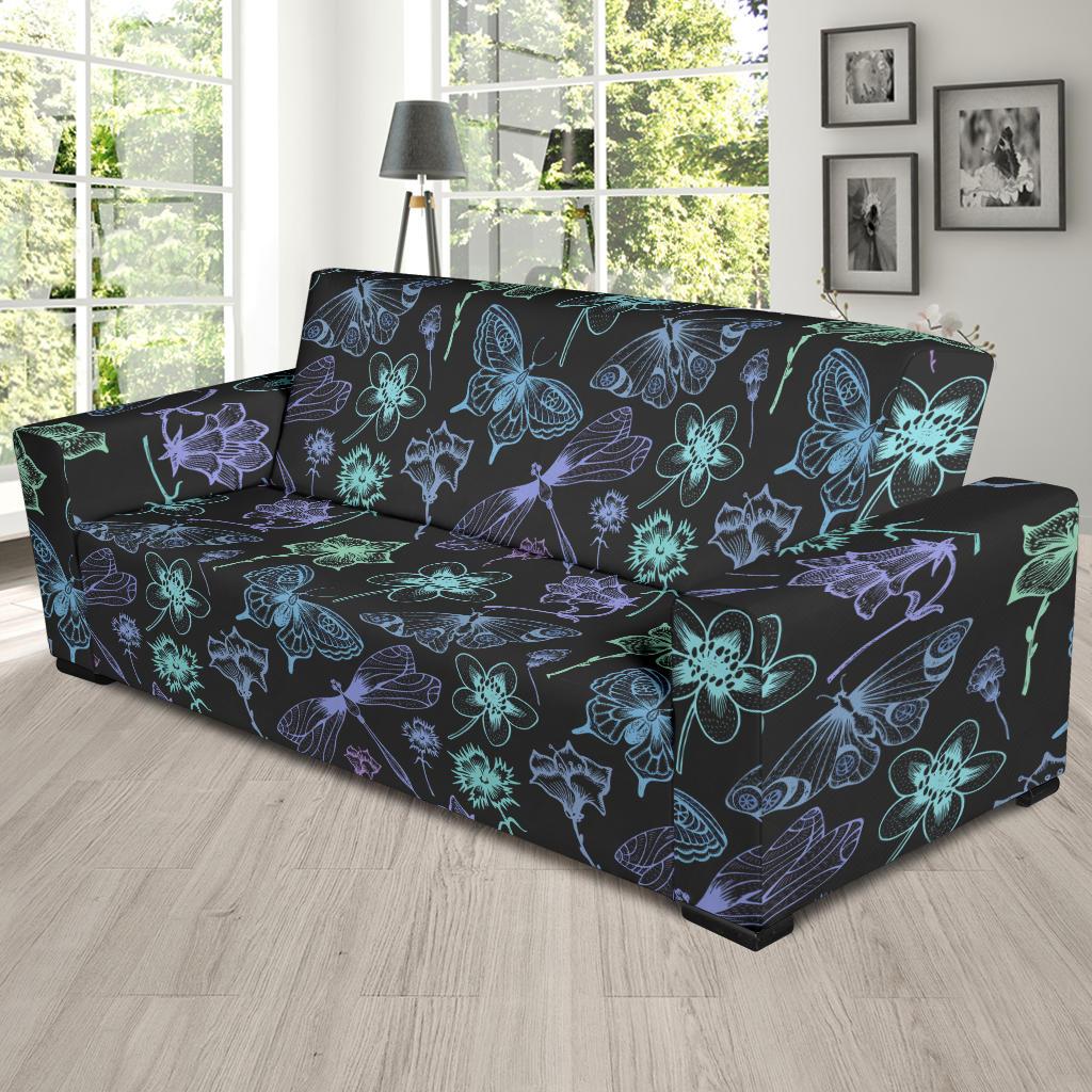 Butterfly Dragonfly Sofa Slipcover-JORJUNE.COM