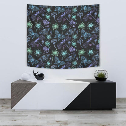 Butterfly Dragonfly Tapestry