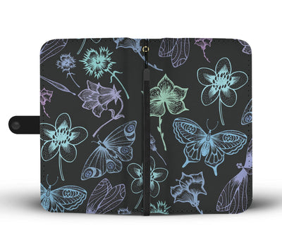 Butterfly Dragonfly Wallet Phone Case