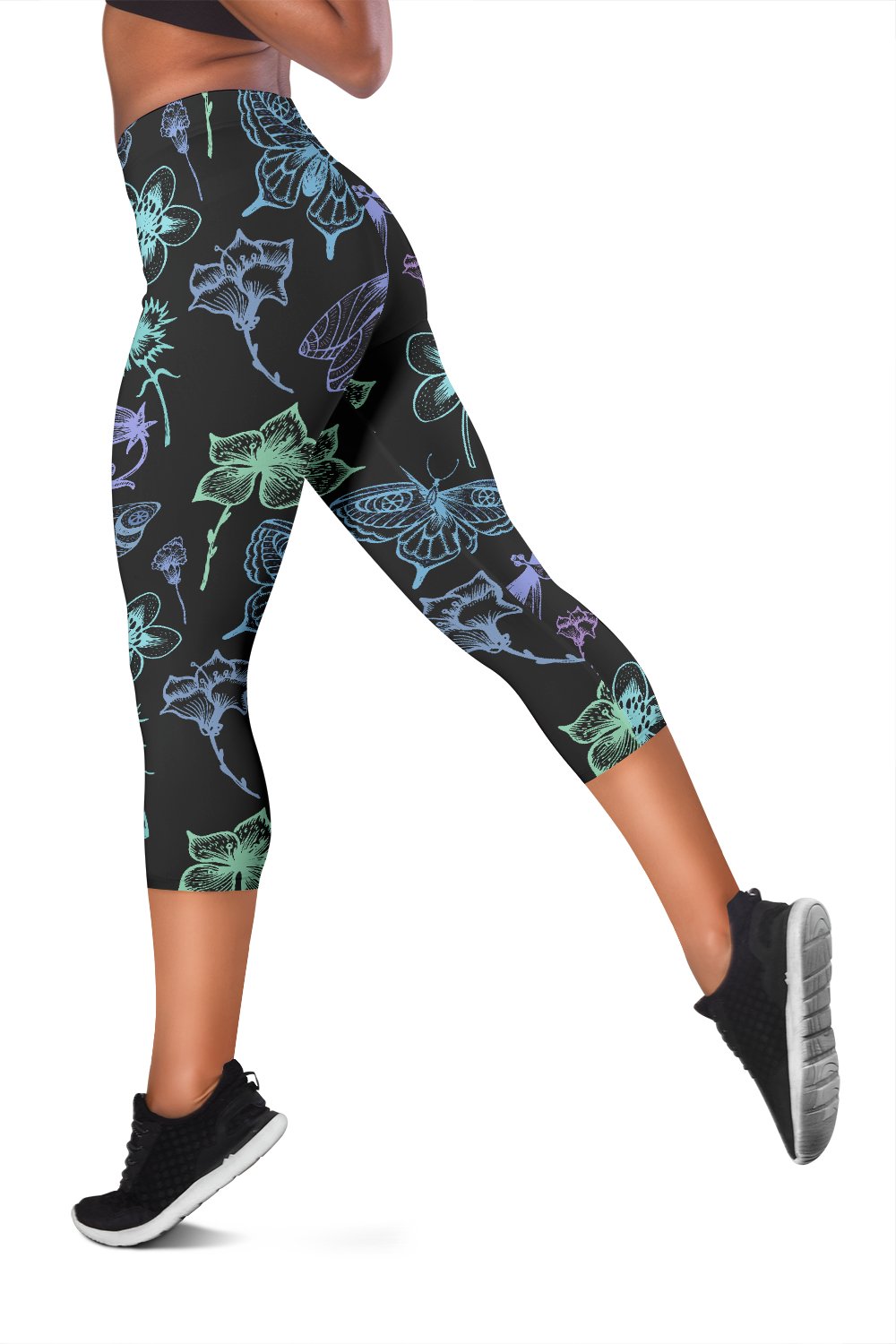 Butterfly Dragonfly Women Capris