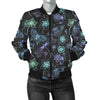 Butterfly Dragonfly Women Casual Bomber Jacket