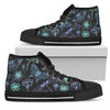 Butterfly Dragonfly Women High Top Shoes