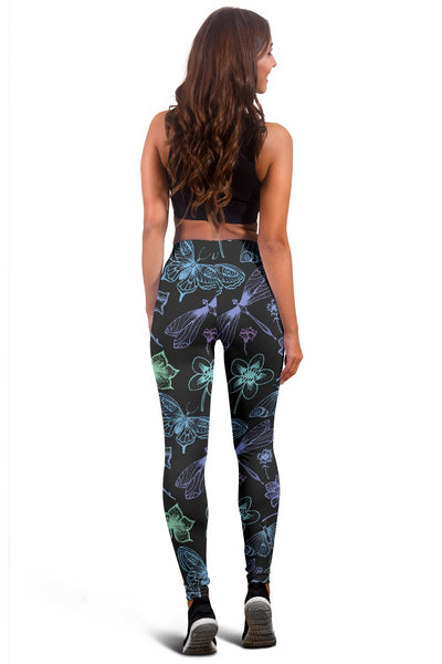 Butterfly Dragonfly Women Leggings