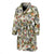 Butterfly Flower Pattern Print Design 06 Men Bathrobe-JORJUNE.COM