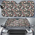 Butterfly Flower Pattern Print Design 07 Car Sun Shade-JORJUNE.COM