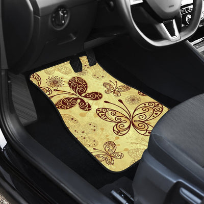 Butterfly Mandala Car Floor Mats