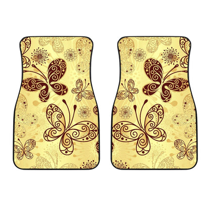 Butterfly Mandala Car Floor Mats