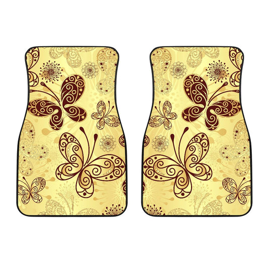 Butterfly Mandala Car Floor Mats
