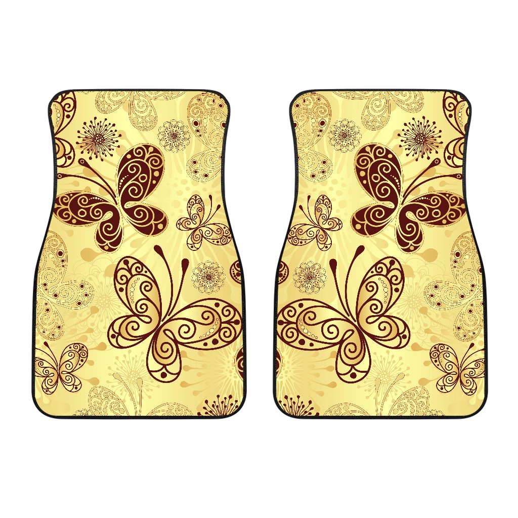 Butterfly Mandala Car Floor Mats