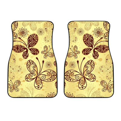 Butterfly Mandala Car Floor Mats