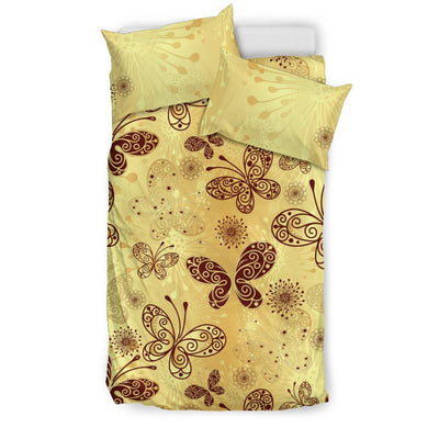 Butterfly Mandala Duvet Cover Bedding Set