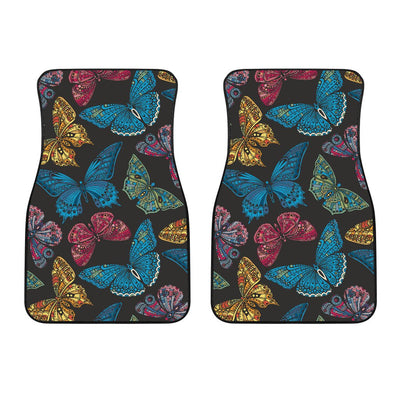 Butterfly Mandala Style Car Floor Mats