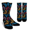 Butterfly Mandala Style Crew Socks